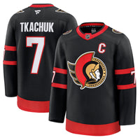Ottawa Senators Brady Tkachuk Black Home Premium Jersey