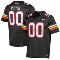 Maryland Terrapins Pick-A-Player NIL Replica Football Jersey - Black