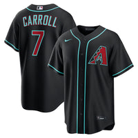 Arizona Diamondbacks Corbin Carroll Black Alternate Replica Jersey