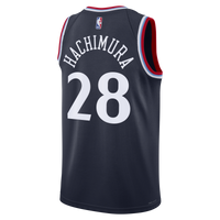 Los Angeles Clippers Replica Icon Edition Swingman Jersey - Navy - Rui Hachimura