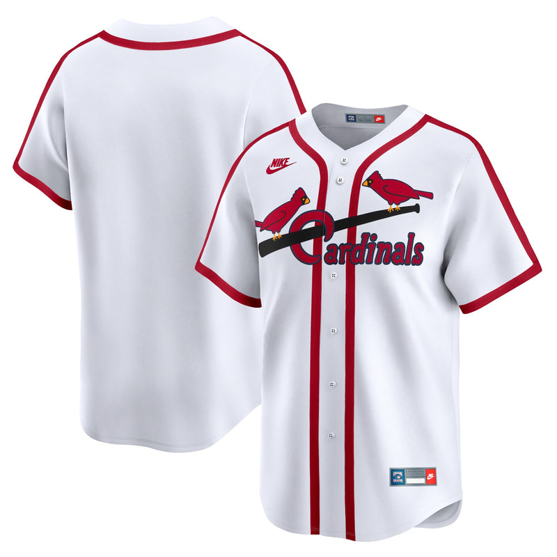 St. Louis Cardinals White Cooperstown Collection Limited Jersey