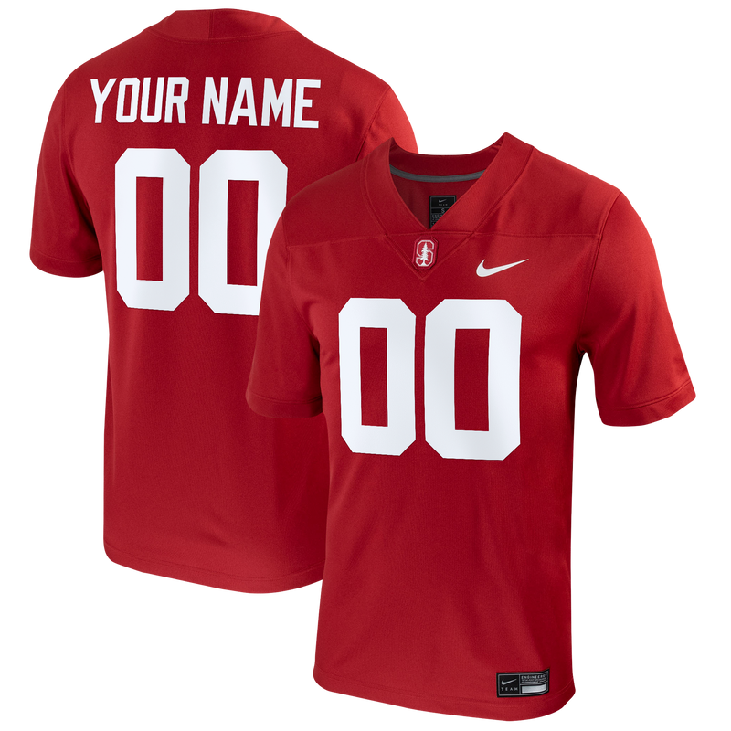 Cardinal Stanford Cardinal Football Custom Game Jersey
