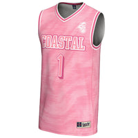 #1 Coastal Carolina Chanticleers GameDay Greats Lightweight Basketball Fashion Jersey - Pink