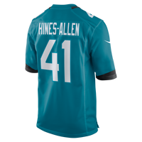 Jacksonville Jaguars Josh Hines-Allen Teal Player Game Jersey