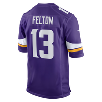 Minnesota Vikings Tai Felton Purple Team Game Jersey