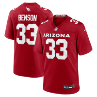 Arizona Cardinals Trey Benson Cardinal Team Game Jersey