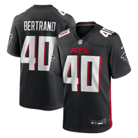 Atlanta Falcons JD Bertrand Black Team Game Jersey