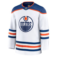 Edmonton Oilers White Away Premium Jersey