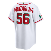 Mexico Baseball Randy Arozarena White 2026 World Baseball Classic Home Stadium Jersey