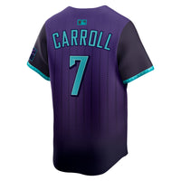 Arizona Diamondbacks Corbin Carroll Purple 2025 City Connect Limited Player Jersey