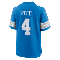 Detroit Lions D.J. Reed Blue Team Game Jersey