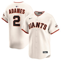 San Francisco Giants Willy Adames Cream Home Limited Player Jersey