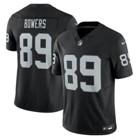 Las Vegas Raiders Brock Bowers Black Team Vapor F.U.S.E. Limited Jersey