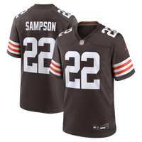 Cleveland Browns Dylan Sampson Brown Team Game Jersey