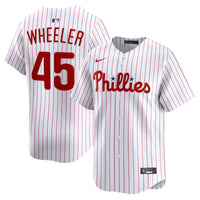 Philadelphia Phillies Zack Wheeler White Home Limited Player Jersey