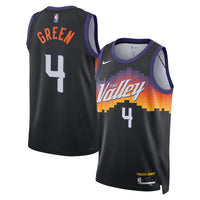 Phoenix Suns 2025/26 City Edition Swingman Jersey - Black - Jalen Green