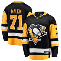 Pittsburgh Penguins Evgeni Malkin Black Home Breakaway Jersey