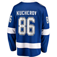 Tampa Bay Lightning Nikita Kucherov Blue Home Breakaway Jersey