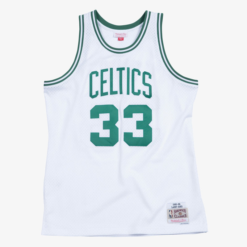 Boston Celtics Swingman Jersey Home Larry Bird 1985-86