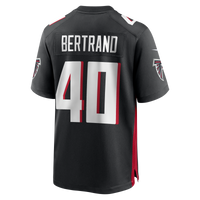 Atlanta Falcons JD Bertrand Black Team Game Jersey