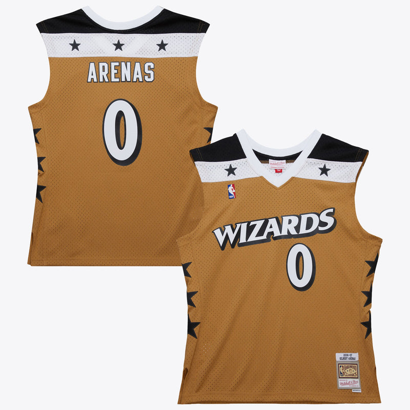 Washington Wizards Gilbert Arenas 2006 Authentic Jersey - Gold