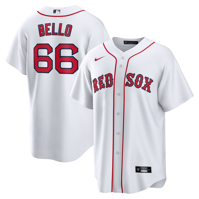 Boston Red Sox Brayan Bello White Home Replica Jersey