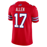 Buffalo Bills Josh Allen Red Alternate Vapor F.U.S.E. Stitched Limited Jersey