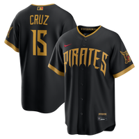 Pittsburgh Pirates Oneil Cruz Black 2026 City Connect Stadium Jersey