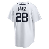 Detroit Tigers Javier Baez White Home Replica Player Jersey