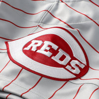 Cincinnati Reds Deion Sanders Gray 1997 Authentic Jersey