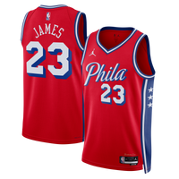 Philadelphia 76ers Statement Edition Swingman Jersey - Red - Lebron James