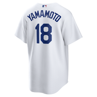 Los Angeles Dodgers Yoshinobu Yamamoto White Home Replica Jersey
