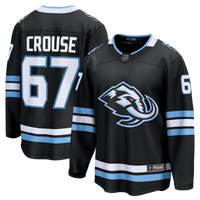 Utah Mammoth Lawson Crouse Black Home Breakaway Player Jersey