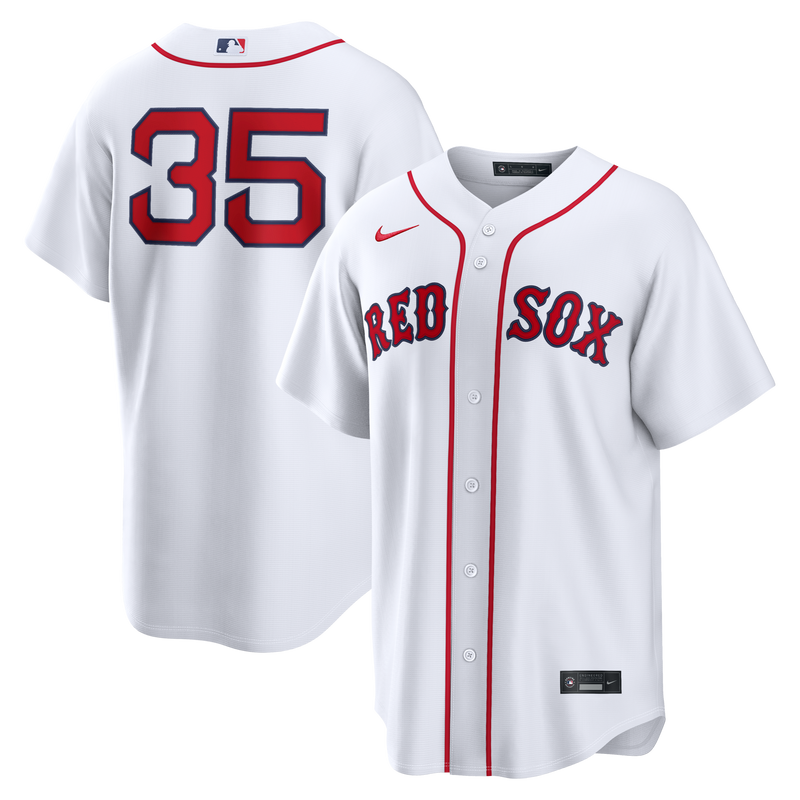 Boston Red Sox Garrett Crochet White Home Replica Jersey