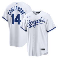 Kansas City Royals Jac Caglianone White Home Replica Jersey