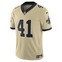 New Orleans Saints Alvin Kamara Gold Alternate Gameday Golds Alternate Vapor F.U.S.E. Limited Jersey