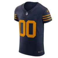 Green Bay Packers Navy Alternate Vapor F.U.S.E. Elite Custom Jersey