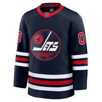 Winnipeg Jets Navy Alternate Premium Custom Jersey