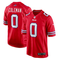Buffalo Bills Keon Coleman Red Alternate Game Jersey