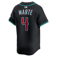 Arizona Diamondbacks Ketel Marte Black Alternate Limited Jersey