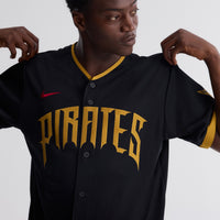 Pittsburgh Pirates Oneil Cruz Black 2026 City Connect Stadium Jersey