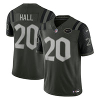 New York Jets Breece Hall Gotham Green 2025 Rivalries Collection Stitched Limited Jersey