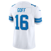 Detroit Lions Jared Goff White Vapor F.U.S.E. Limited Jersey