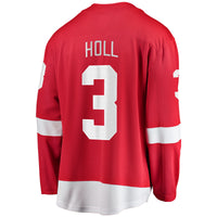 Detroit Red Wings Justin Holl Red Home Breakaway Jersey