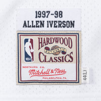 Philadelphia 76ers Allen Iverson 1997 Authentic Jersey - White