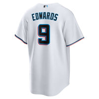 Miami Marlins Xavier Edwards White Home Replica Jersey