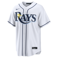 Tampa Bay Rays Junior Caminero White Home Replica Jersey