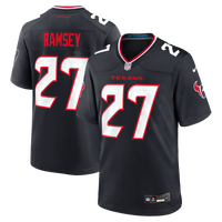 Houston Texans Kamari Ramsey Navy Team Game Jersey