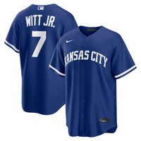 Kansas City Royals Bobby Witt Jr. Royal Alternate Replica Jersey