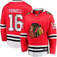 Chicago Blackhawks Anton Frondell Red Breakaway Jersey